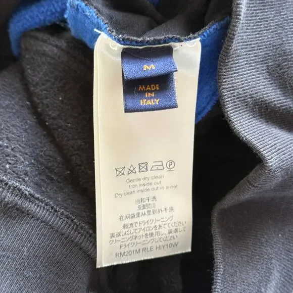 Louis Vuitton Men's Amen Break Monogram Circle Cut Hoodie Size M Cotton LV - Picture 8 of 9